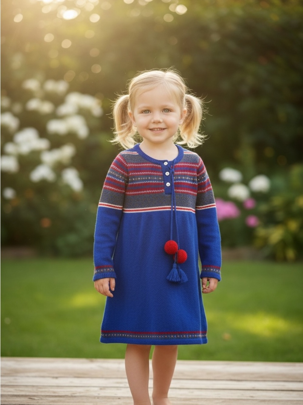 Cpc childrenswear lambswool sweater Christmas dress size 5